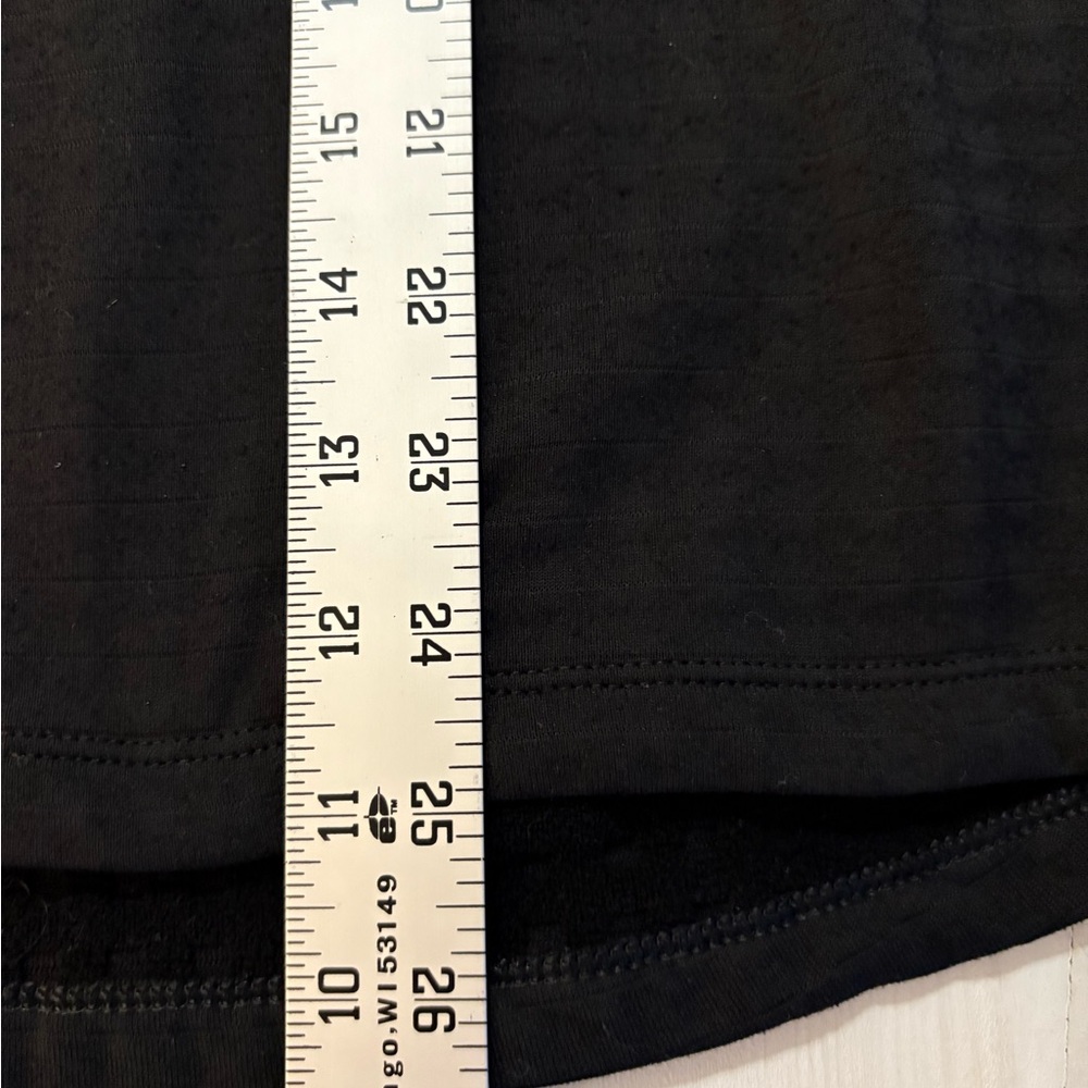 Nike Running 1/4 Zip Black Patterned Pullover Mens Size Medium Athletic Fit - Picture 8 of 8